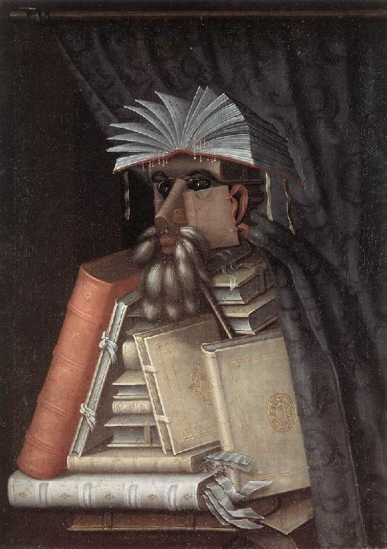 ARCIMBOLDO, Giuseppe The Librarian jj oil painting picture